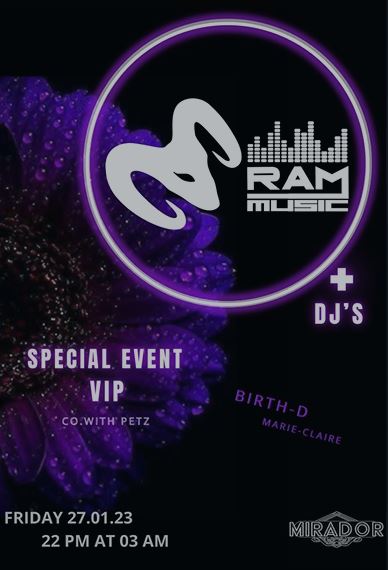 RAM Music - DJs till 3am